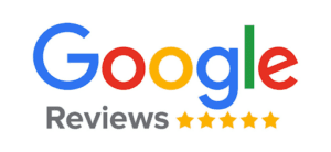 Google Reviews logo with five-star rating