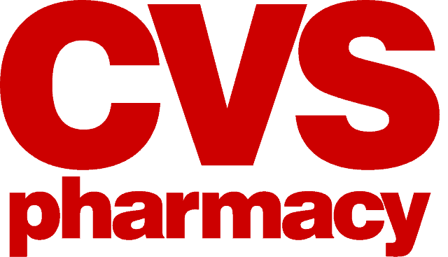 CVS Pharmacy red logo on white background