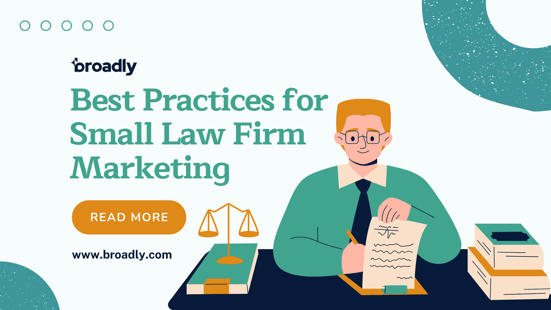 Best practices guide for small law firm marketing with Broadly branding