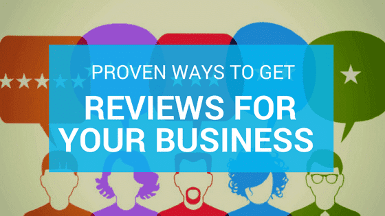 Colorful header with diverse silhouettes and strategies for getting reviews