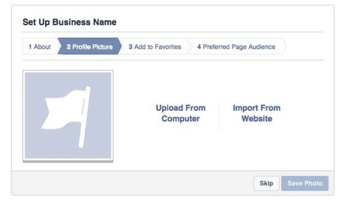 set up a Facebook business name