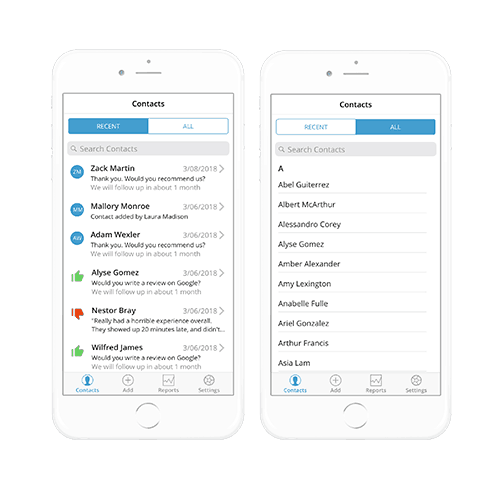 Lead Management Contact List