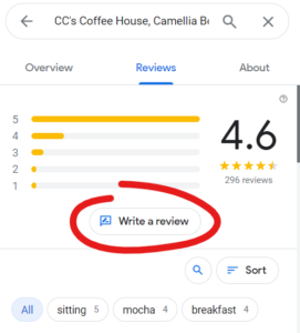 how to post a review on Google - from Google Maps