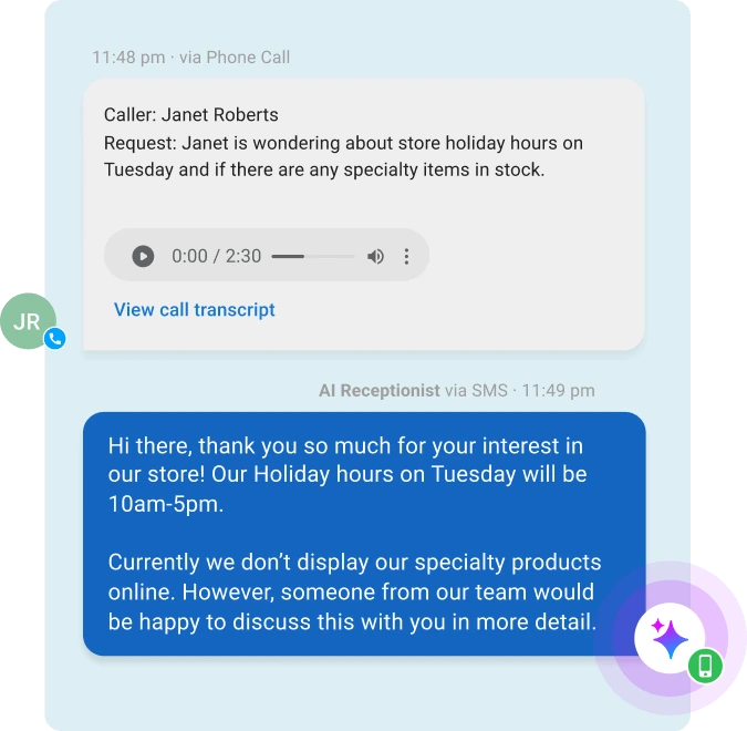 Broadly’s AI Receptionist - Automotive Reputation Management