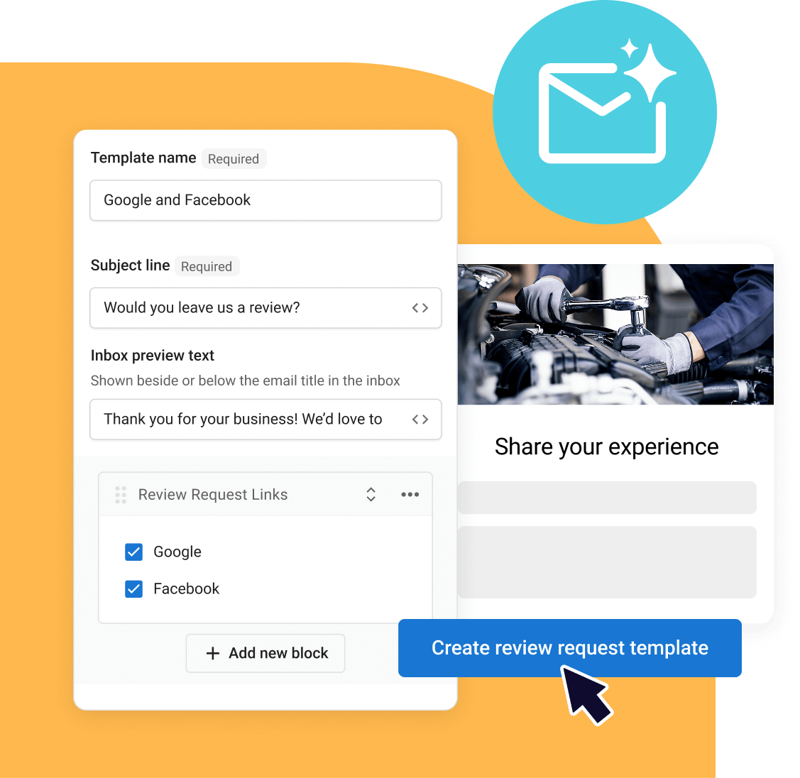 Automate review requests